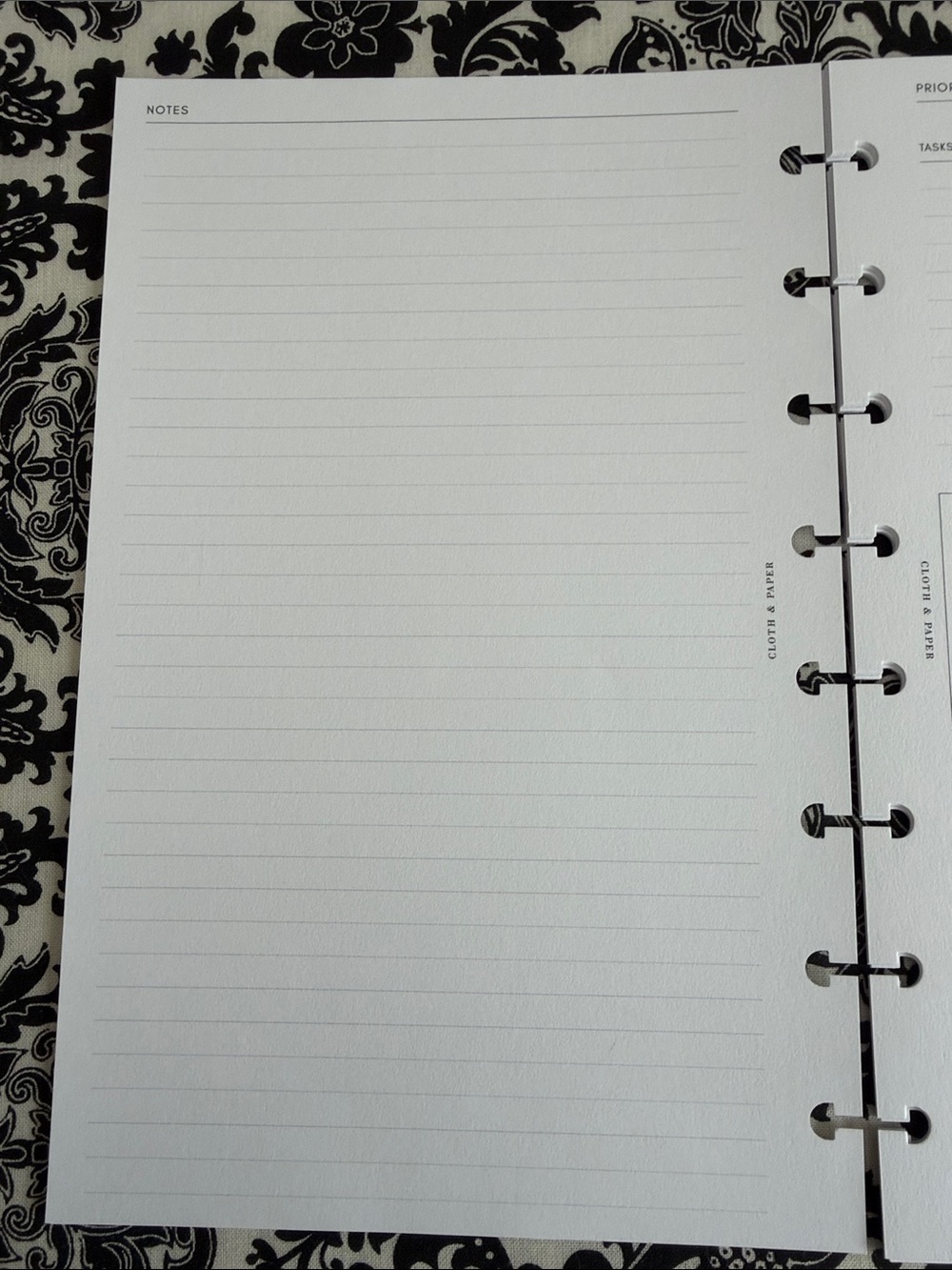 Cloth & Paper Insert Priority Matrix - Picture 4 of 6